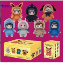 New Blind Box EAKI Naruto Shippuden Party Series Stuffed Plush Handmade Ornament Toy Collection Gift