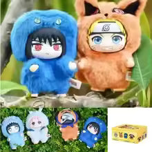 New Blind Box EAKI Naruto Shippuden Party Series Stuffed Plush Handmade Ornament Toy Collection Gift